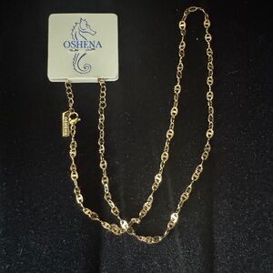 OSHENA Gold Plated Designer Necklace